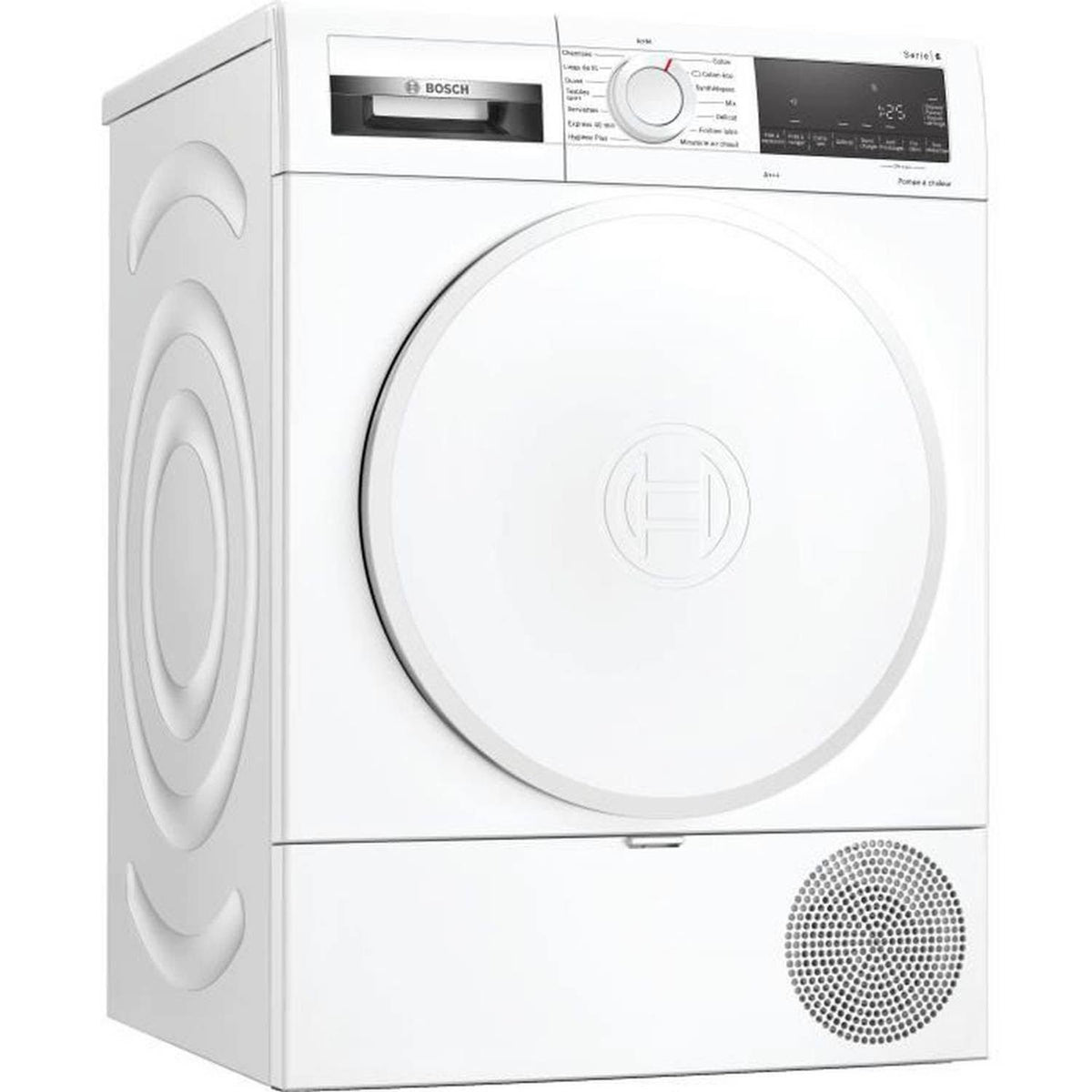 Sèche-linge Pompe à chaleur Bosch wqg233d0fr(Blanc)