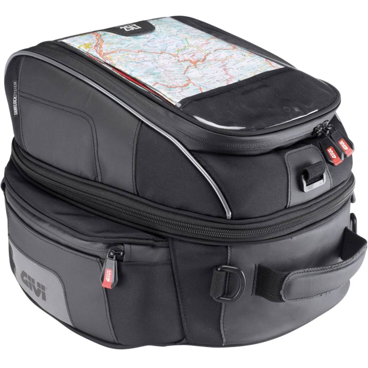 Givi xs306y Tanklock Sacoche de réservoir(Noir/Gris)