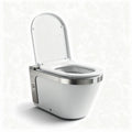 Toilette électronique suspendue avec fonction de nettoyage et dimensions 45 x 36 x 34cm